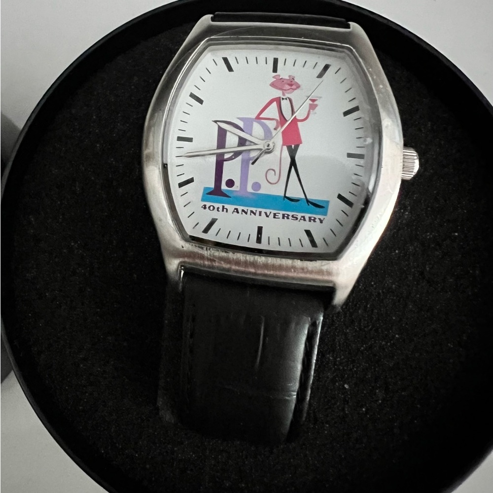 Pink Panther 40th Anniversary Watch in original case! - Picture 3 of 11